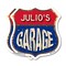 Signmission Julio's Garage, 6 inch X 6 inch, Plastic Sign, 2PK SHI-P-2PACK-6-383-JULIO - alternate 1