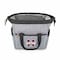 Picnic Time Family Of Brands NCAA Mississippi State Bulldogs On The Go Lunch Bag Cooler - Soft Cooler Lunch BoxHeathered Gray 510-00-105-384-0 - alternate 2
