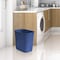 Acrimet Wastebasket, Deskside Bin, 6.75 Gallon/ 27 Quart/ 24 Liter (Plastic) (Blue Color), 4PK 577.4 - alternate 5