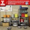 Shuntong Atlas 5-Tier 30 in.W x 12 in.D x 60 in.H Heavy Duty Storage Shelving Load 2000 Lbs, Laminated Board, Dark Grey ATB-D30-12-60-5B - alternate 5