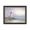 Homeroots Lighthouse at Sunset Black Framed Print Wall Art 529942 - alternate 3