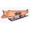 Homeroots 8" Wooden Manufactured Wood Hand Painted Decorative Boat 401872 - alternate 7