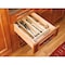Rev-A-Shelf Drawer Insert, Maple Wood, Natural Maple, 18.5 in W, 2.88 in H, 22 in D 4WUT-1 - alternate 3