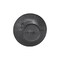 Auveco Push-Type Retainer; Head Diameter: 15mm, Stem Length: 8mm, Fits Into 7mm Hole, Black Nylon, 15PK 21990 - alternate 2