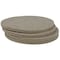 Shepherd Hardware Protective Pad, Felt, 4 in Dia, Round 9921 - alternate 1