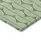 Homeroots 9' X 12' Green And Ivory Ogee Washable Indoor Outdoor Area Rug 601564 - alternate 5
