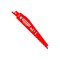 Freud Reciprocating Saw Blade, Applicable Materials: Wood, 1 in W, 6 in L, 6/12 TPI Orange, 25PK DS0612BW25 - alternate 7