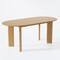 Homeroots 66" Natural Solid Wood Oval Dining Table 712221 - alternate 1