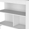 Homeroots 41in Gray and White Wood Kitchen Island Set With Storage 519045 - alternate 3