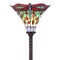 Jonathan Y Dragonfly Tiffany-Style 71" Torchiere LED Floor Lamp, Bronze/Red JYL8002A - alternate 8