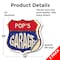 Signmission Pop's Garage, 18 inch X 18 inch, Vinyl Decal, 2PK SHI-D-2PACK-18-383-POP - alternate 5