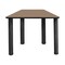 Regency Learning School Desk, 36 in W X Wood, Metal, Noble Oak / Black TSD36231918NOBPBK - alternate 5