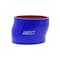 Hps Performance 4 in ID x 3 in L, 4-Ply High Temp Reinforced Silicone Straight Offset Coupler Hose, Blue HTSOC-400-BLUE - alternate 1