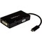 Startech.Com 3-IN-1 VIDEO CONVERTER USB TYPE C TO VGA DVI OR HDMI 4K CDPVGDVHDBP - alternate 1