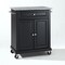Crosley Compact Granite Top Kitchen Cart KF30023EBK - alternate 1