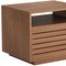 Homeroots 16" Walnut Wood One Drawer Nightstand 668517 - alternate 5
