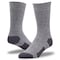 Railroad Sock Men's Outdoor Crew Socks, "The Twisted Brother", Grey 684 TB GY - alternate 4