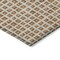 Homeroots 10' X 14' Orange Beige And Copper Geometric Washable Indoor Outdoor Area Rug 583317 - alternate 5