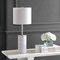 Jonathan Y Aksel 25.5" Marble LED Table Lamp, White/Chrome JYL2007A - alternate 8