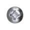 Auveco #12 x 3/4in Phillips Pan Head Tapping Screw Zinc, 100PK 2367 - alternate 2
