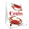 Signmission Crabs, 36 Inch x 24 Inch A-frame Yard Sign, Plastic Sign SBC-2436-Crabs - alternate 1