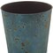 Homeroots 9in Blue Recycled Plastic Indoor Outdoor Round Pot Planter 488202 - alternate 3