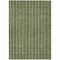 Homeroots 9' X 12' Olive Green And Ivory Striped Washable Indoor Outdoor Area Rug 595887 - alternate 4