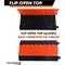 Atlas Heavy Duty Cable Protector Ramp - 3 Channels - Orange Lid/Black Base - 1PC CP9982-OR - alternate 3