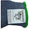 Workhorse Color-Coded Cut-Resistant Hand Protection Gloves, FDA-Compliant, A8, 13 Gauge WH A513-GRY-XSM - alternate 2