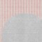 Homeroots 8' X 10' Pink And Silver Striped Washable Indoor Outdoor Area Rug 597190 - alternate 6