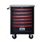 Wrightmaster 22 in. W x 13.6 in. D 6-Drawer Metal Roller Cabinet Tool Chest in Black ZR-245253 - alternate 1