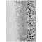 Homeroots 9' X 12' Gray Silver And Charcoal Abstract Washable Indoor Outdoor Area Rug 582522 - alternate 4