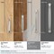 Amerock Renown 5-1/16 in 128 mm Center-to-Center Satin Nickel Cabinet Pull BP36795G10 - alternate 5