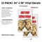 Signmission Deep Fried Cookie Dough, Vinyl Decals Only 24 Inch x 36 Inch, Vinyl Decal, 2PK DSB-2436-2PACK-Deep Fried Cookie Dough - alternate 2