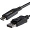 Startech.Com 6ft USB C to DisplayPort 1.4 Cable 8K/4K CDP2DP146B - alternate 1