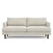 Homeroots 76" Cream Fabric Wood Sofa 640980 - alternate 4