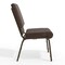 Flash Furniture 18.5"W Stacking Church Chair in Brown Fabric, 4PK 4-XU-CH-60096-BN-GG - alternate 7
