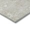 Homeroots 3' X 5' Ivory And Off White Abstract Washable Indoor Outdoor Area Rug 612749 - alternate 5