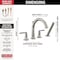 Delta Saylor Roman Tub Trim with Hand Shower T4735-SS - alternate 4