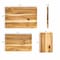 Happimess Hespera Handcrafted Acacia Wood Grain Reversible Cutting Board w/Juice Grooves and Built-In Handle,  CUT1004A-3SET - alternate 2
