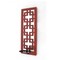 Homeroots Red Wood Hanging Dimensional Sculpture 274566 - alternate 1