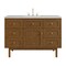 James Martin Vanities Laurent 48" Single Vanity, Honey Oak w/ 3 CM Lime Delight Silestone Top 545-V48-HNO-3LDL - alternate 1