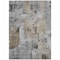 Homeroots 3' X 5' Gray Ivory And Brown Abstract Washable Indoor Outdoor Area Rug 596866 - alternate 4
