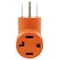 Ac Works Plug Adapter, 14-30R, 14-50P, 0 ft., Orange AD14501430 - alternate 6