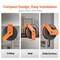 Vevor Retractable Air Hose Reel 1/2 IN x 50 FT Hybrid Air Hose Reel Max 300 PSI NT-A30 - alternate 4