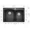 Blanco Diamond 1-3/4 Bowl Dual Deck, Anthracite 440215 - alternate 3