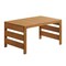 Alaterre Furniture Alaterre Barton 4 Piece Patio Furniture Set with Loveseat and Chairs Natural Finish 80-BARTON-SET1-G - alternate 5