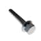 Zoro Select Not Graded, 1/4"-20 Serrated Flange Bolt, Plain Stainless Steel, 1 3/4 in L, 50 PK 1-SFH-25C-175 - alternate 2