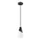 Z-Lite Aimie 1-Light Pendant with Rod, 7 in W, Matte Black 828P7-ROD-MB - alternate 6