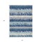 Homeroots 8' X 10' Blue Gray And Ivory Striped Washable Indoor Outdoor Area Rug 598331 - alternate 3